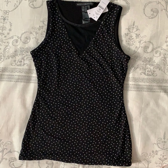 White House Black Market Tops - NWT White House Black Market Reversible Tank XXS
